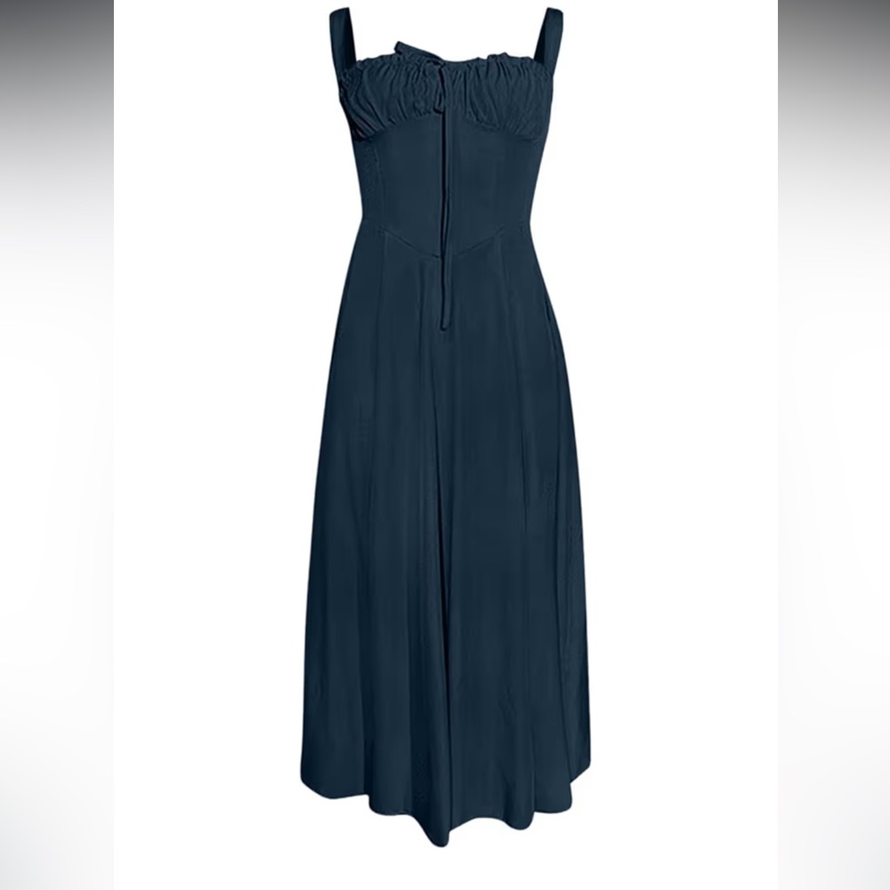 Amazon Women's Navy Blue Dress - Picture 2 of 3